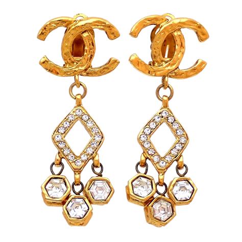 where can i buy authentic chanel earrings online|chanel earrings outlet.